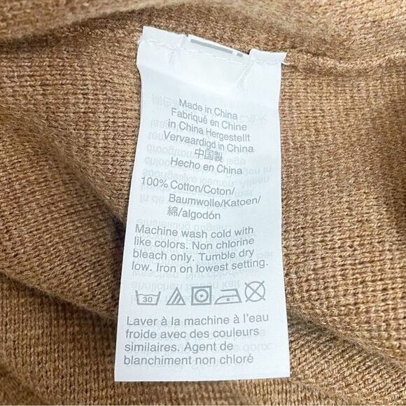 J. Crew Vanessa Sweater-Jacket Tan Camel Open Front Blazer Cardigan Size XXS - Picture 8 of 10